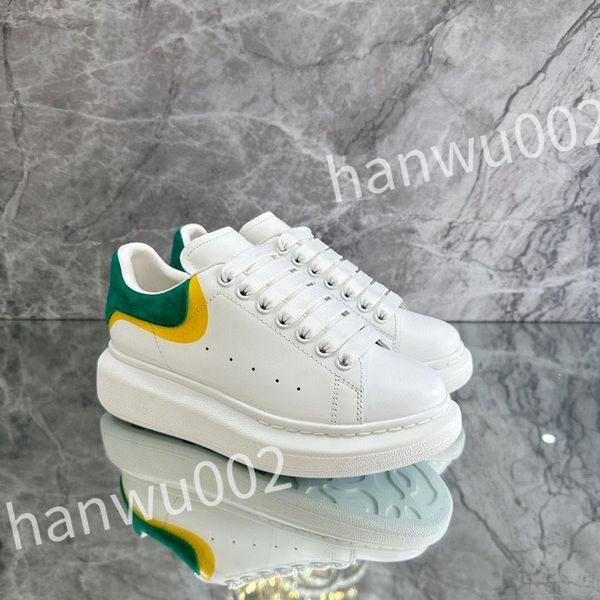 

2023 casual shoes women travel leather lace-up sneaker cowhide fashion lady flat designer running trainers letters woman shoe men gym sneake, Black