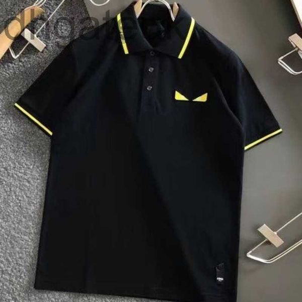 

men's polos designersummer mens polo shirt pd designer tshirt polo collar short sleeve t-shirt men sweatshirt little monster embroidery, White;black