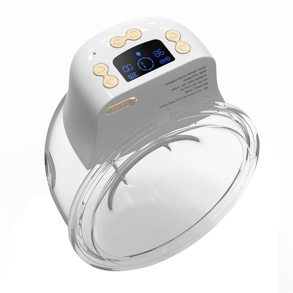 

breastpumps hands portable electric wearable smart milk ctor a low noise painless feeding 240ml capacity 230404
