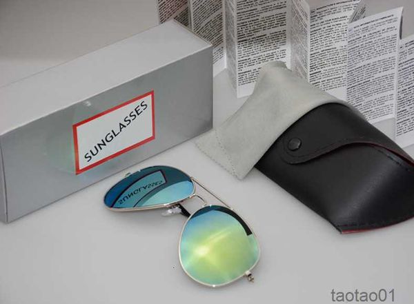 

luxury-flash mirror sun glasses summer polarization sunglasses men women uv protect designer bandtun authentic with leather casesd2p2, White;black