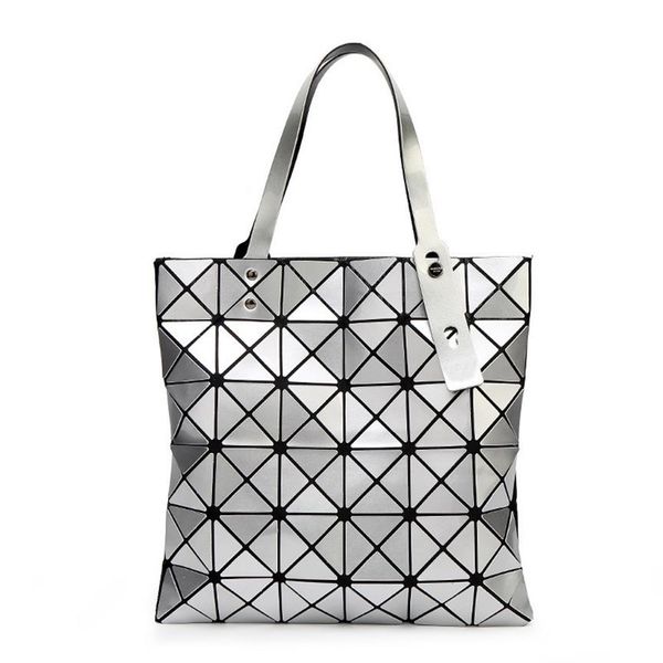 

2021 new fashion women's bag sequin geometric lingge trend one shoulder portable japanese laser253e, Black;red