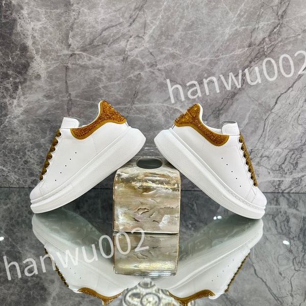 

2023 casual shoes travel fashion white sports trainers women lace-up sneaker leather flat bottom designer shoe lady sneakers, Black