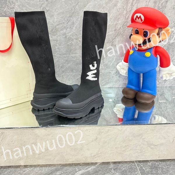 

new excellent designer men women sneakers high booties bottom increase dark mens canvas casual board retro shoe, Black