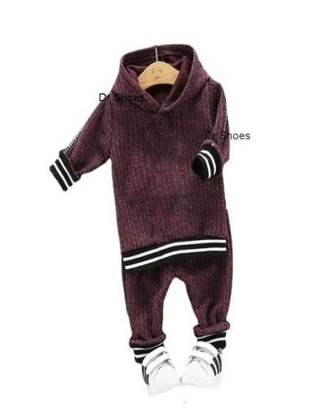 

clothing sets spring autumn children cotton suit baby boys girls clothes kids sport hoodies pants 2pcs sets fahion toddler tracksu2700205, White