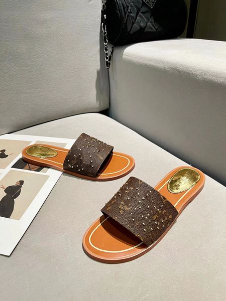 

designer orange fashion slippers female summer flat luxury outside leather sandals crocodile skin of the beach tourism word slipper ladies b, Black