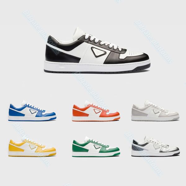 

sandal designer slipper casual shoe luxury downtown walk shoe leather rubber sole summer mens trainer woman trainer sneaker enameled metal t, Black