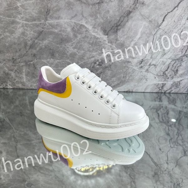 

2023 luxury casual shoes women travel leather lace-up sneaker cowhide fashion lady flat designer running trainers letters woman shoe men gym, Black