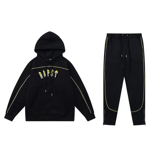 

2023men's set tracksuits designer mens ladies tracksuit suit hoodie or pants sweatshirts suits zippers letters printed autumn winter me, Gray