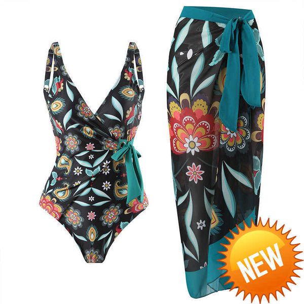 

one piece swimsuit 20233 new leaves printed swimwear women swimsuit push up bathing suit beachwear backless monokini swim