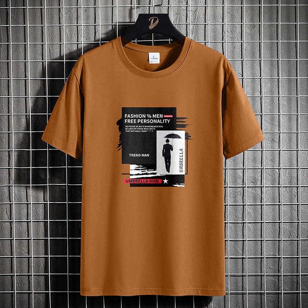 

men's t-shirt china-chic 2023 new cotton multi color choice preferential t shirts for men, White;black