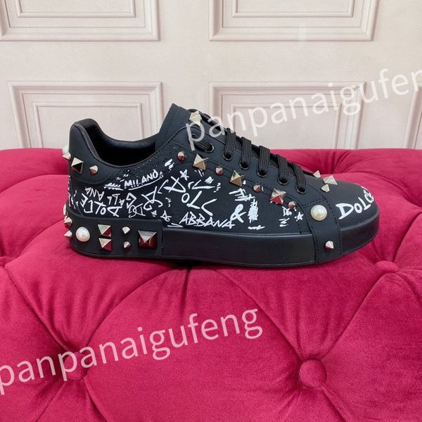 

2023 classic color mens casual shoes hiking sports shoes couple walking street p fashion shoes mens or women high grade shoes, Black