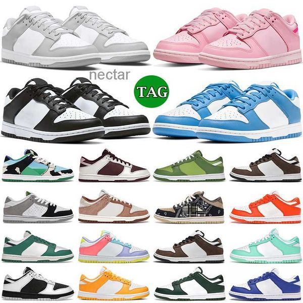 

retro low 2023 men women shoes lows sneakers panda white black triple pink unc grey fog syracuse university blue valentines day medium olive