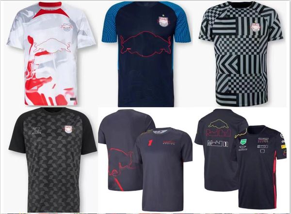 

summer f1 racing t-shirt new 2023 round neck shirt same custom