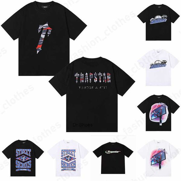 

trapstar t shirts mens women designers t-shirts trapstars tees shirt chandal tuta ensemble clothing trapstars shooters clothes tshirts, White;black