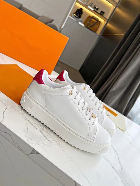 

womens designer shoe sports casual shoes travel fashion white women flat shoes lace-up leather sneaker 0725, Black