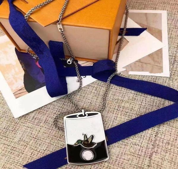 

trendy nigo x vg hang tag duck necklace men039s and women039s fashion necklace festival gift4902315, Silver