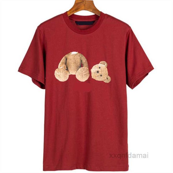 

pa t shirt tshirts shirts for men designer shirts mans stylist tee guillotine bear palms printed red blue brand summer polo shirt t-shirt me, White;black