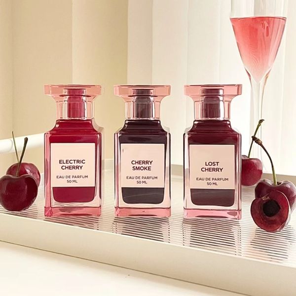 

for cherry series perfume woman cologne for mans fragrance electric cherry 50ml good smell long time lasting body spray fast ship