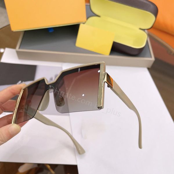 

square sunglasses designer sunglasses polarized sunglasses luxury sunglasses fashion half-frame glasses uv protection hd men and women, White;black