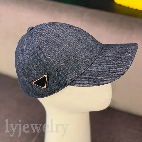 

re nylon baseball cap mens designer hat fashion accessories size adjustable cappello side triangular enamel metal classical dome fitted caps, Blue;gray