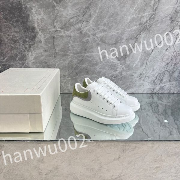 

2023 casual shoes women travel leather lace-up sneaker cowhide fashion lady flat designer running trainers letters woman shoe men gym sneake, Black