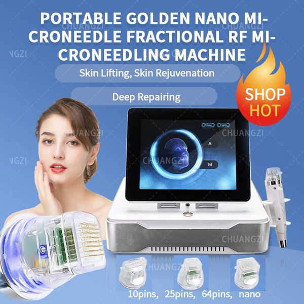 

beauty items face machine fractional rf microneedle firming and wrinkle removal radio frequency microneedling machine fractional