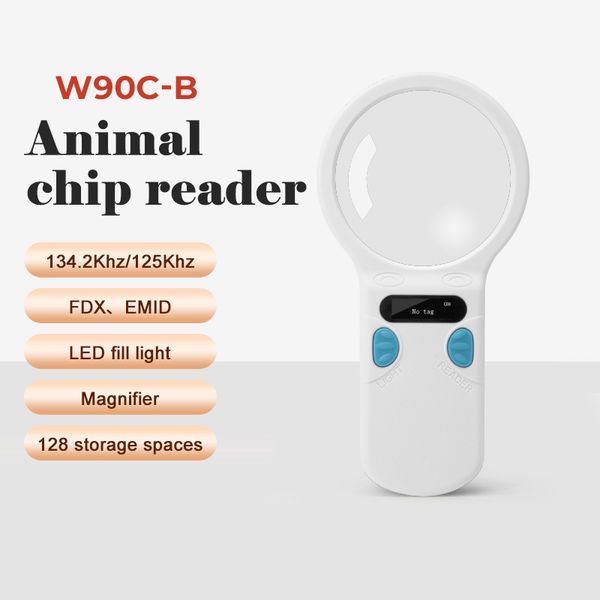 

animal chip scanner cku/ngkc/csv 134khz 125khz microchip animal tag reader rechargeable for pet hospital animal husbandry