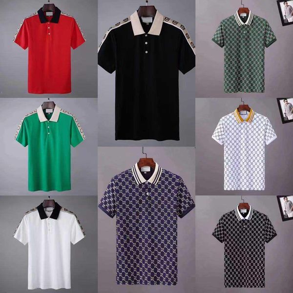 

mens stylist polo shirts luxury italy mens designer clothes short sleeve fashion mens summer t shirt, White;black