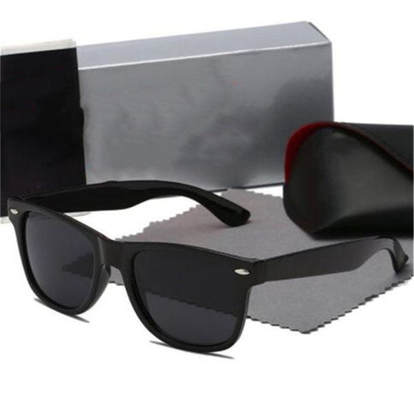 

fashion accessories sunglasses kids glasses wayfarer sunglass polarized lenses sunglass men women vintage brand designer sun with box raies, White;black