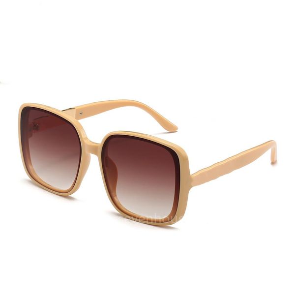

2023 oversized sunglasses men and women pair sunglasses fashion style unpolarized 7 colors optional, White;black