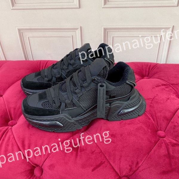 

2023 luxury men's shoes sneakers leather mens walking runner casual outdoor black sports shoe