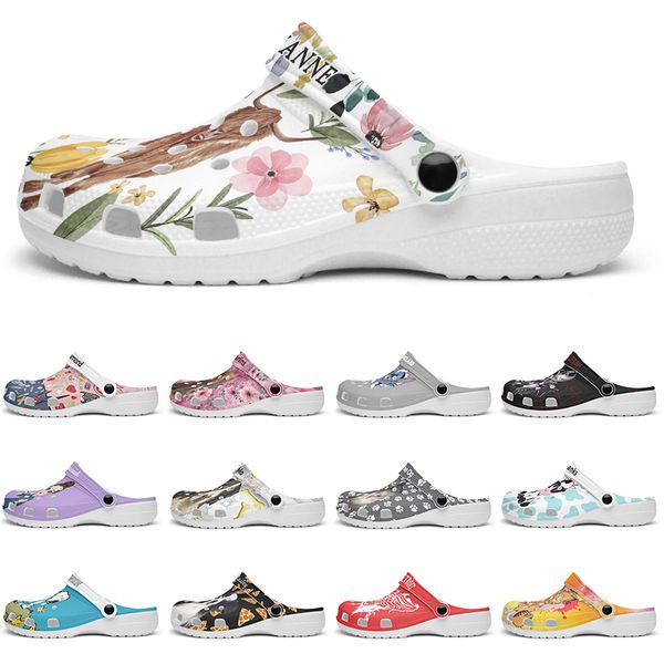 

Customized exquisiteand comfortable fashionable beautiful big Diy shoes for men and women's indoor slippers 42-101893