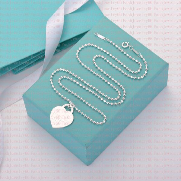

designer key pendant necklace stainless steel couple pendant neck luxury jewelry gift girlfriend accessories wholesale with box, Silver