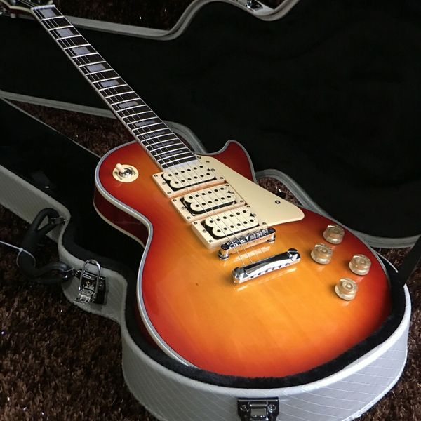 

guitar production plant custom made standard square inlay electric guitar