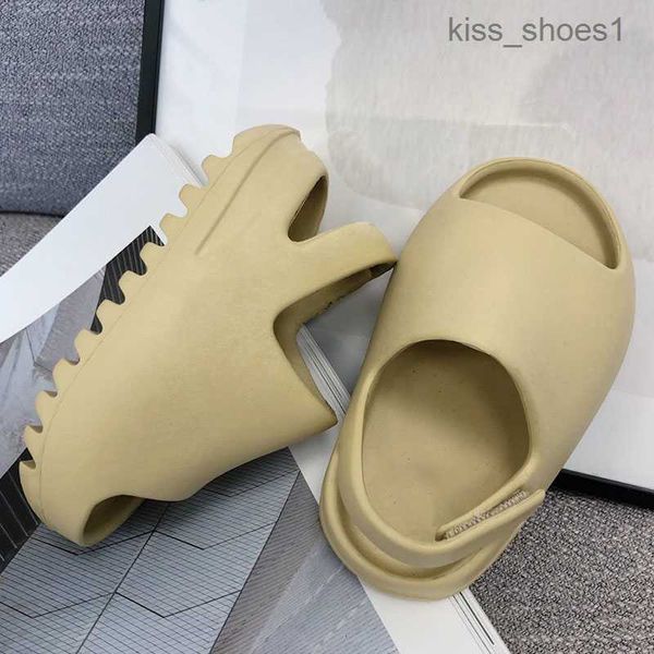 

333kids shoes happy feet slippers children slides foam slippers boy gril beach sandals shoe toddler christmas runner black white green summe, Black;grey
