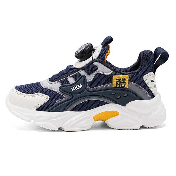 

athletic outdoor children shoes boys sneakers fashion mesh breathable kids sports casual sneakers running tennis shoes for boy 2023 p230404, Black