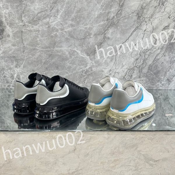 

casual shoes women travel leather lace-up sneaker cowhide fashion lady flat designer running trainers letters woman shoe platform men gym sn, Black