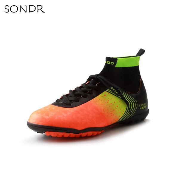 

dress shoes soccer shoes boys and girls children primary school tf broken nail training ag long nails s77022b 230406, Black