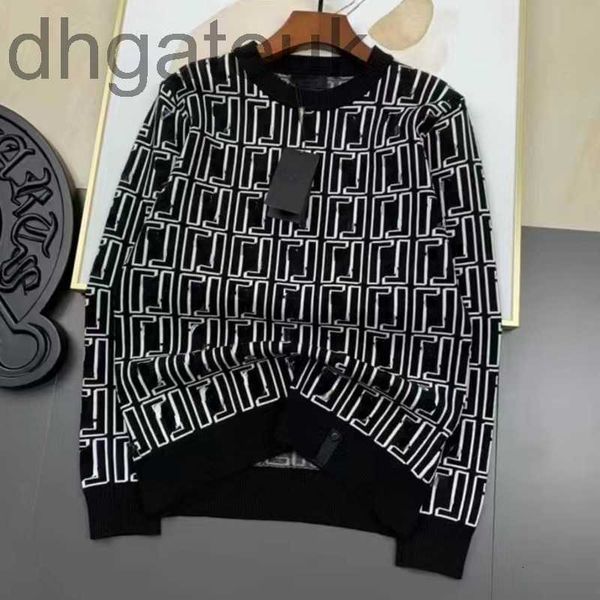 

men's sweaters designerjacquard embroidered wool sweaters men women kint shirt designer sweater winter warm round-neck pullover shirts, White;black