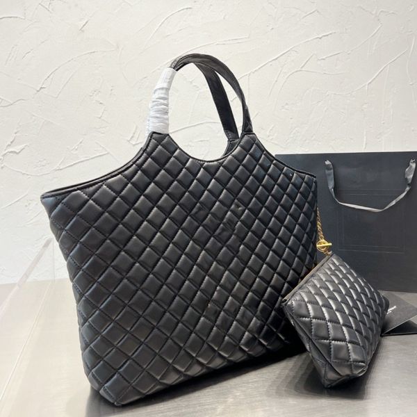 

shoulder bags icare designer tote shopping bags dicky0750 luxury tots bag lambskin large genuine leather women the totes crossbody lady fash