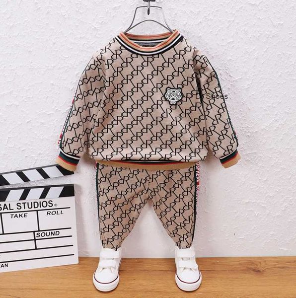 

kids clothes boy fashion sets cotton sweatershirt pants 2pc children spring autumn girls clothing sport outfits, White