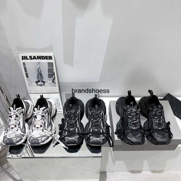 

high edition 2023 balencigas running shoes dad shoes nine generation dad shoes men's and women's same style dad shoes, Black