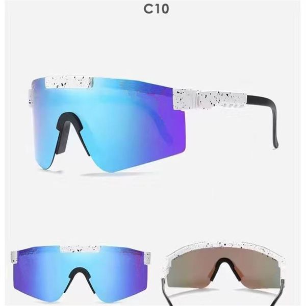 

2023 luxury designer sport goggles sunglasses for women riding glasses tr90 sunglasses polarized for men women outdoor windproof e287k, White;black