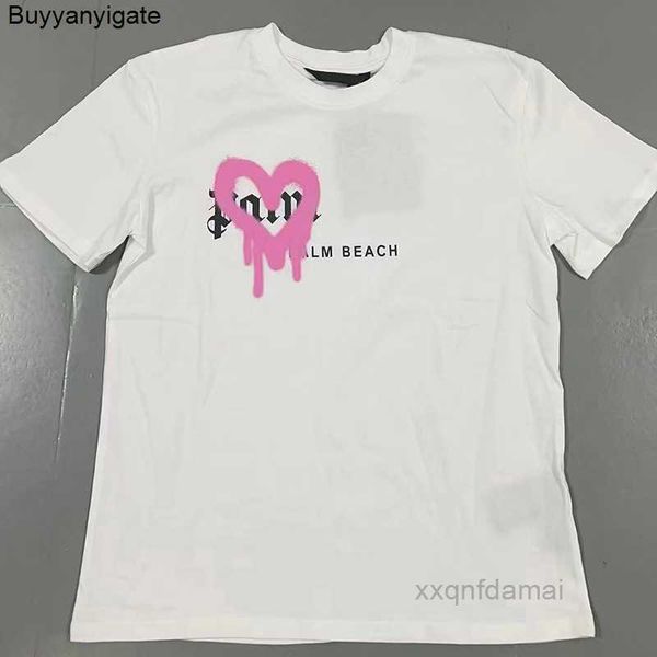 

2023 summer pa men womens palm t shirt mans stylist tee guillotine bear palms printed short sleeve truncated bears angles tees angel tshirt, White;black
