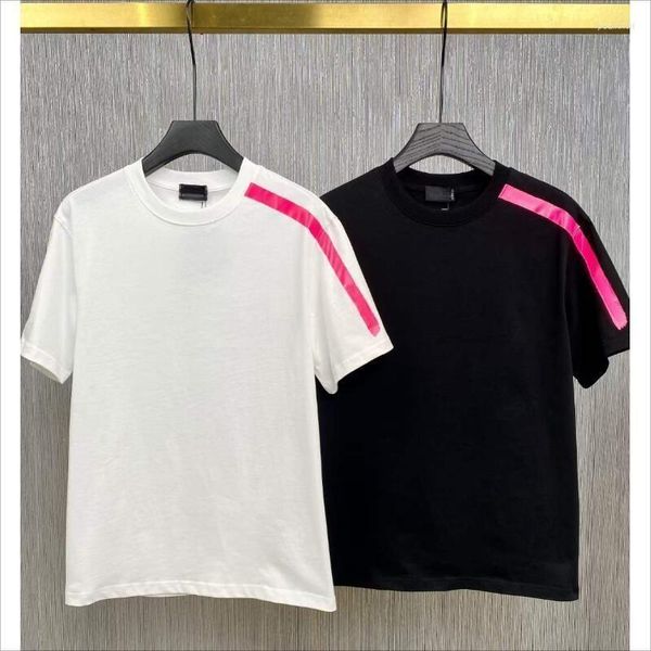 

men's t shirts men's letter printing t-shirt trendy oversize casual short sleeve tees d2847 designer, White;black