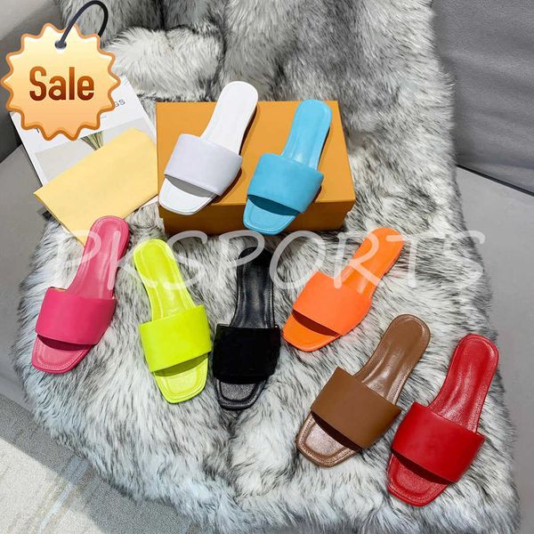 

slippers pksport slipper revival flat mules shoes 2021ss men women slides sandals designer black pink orange blue waterfront brown white sum