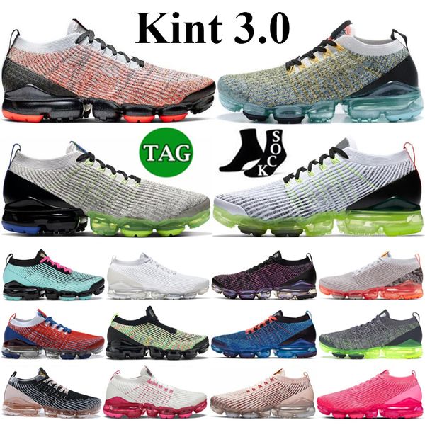 

low knit 3.0 running shoes men women vapors designer fly runner white hyper turquoise volt bright mango vast grey blue fury mens trainers ma