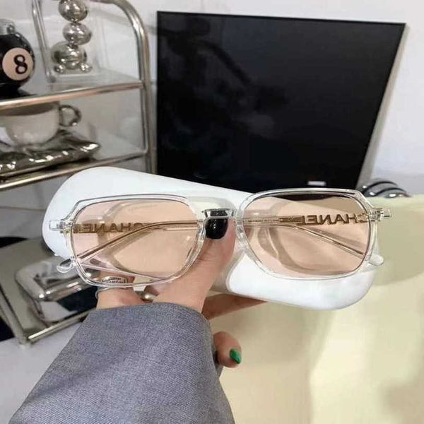 

fashionable luxury outdoor sunglasses small fragrant eyes frame 7068 the same type of plain face magic fashion thin box myopia glasses can b, White;black