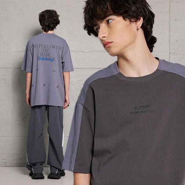

men's plus tees embroidered t shirt 23ss women, Black;brown