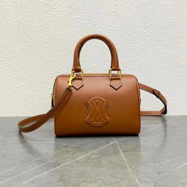 

triomphe canvas celiny large boston travel bag luxury designer mini tote handbag luggage shoulder bag handle women mens genuine leather cros